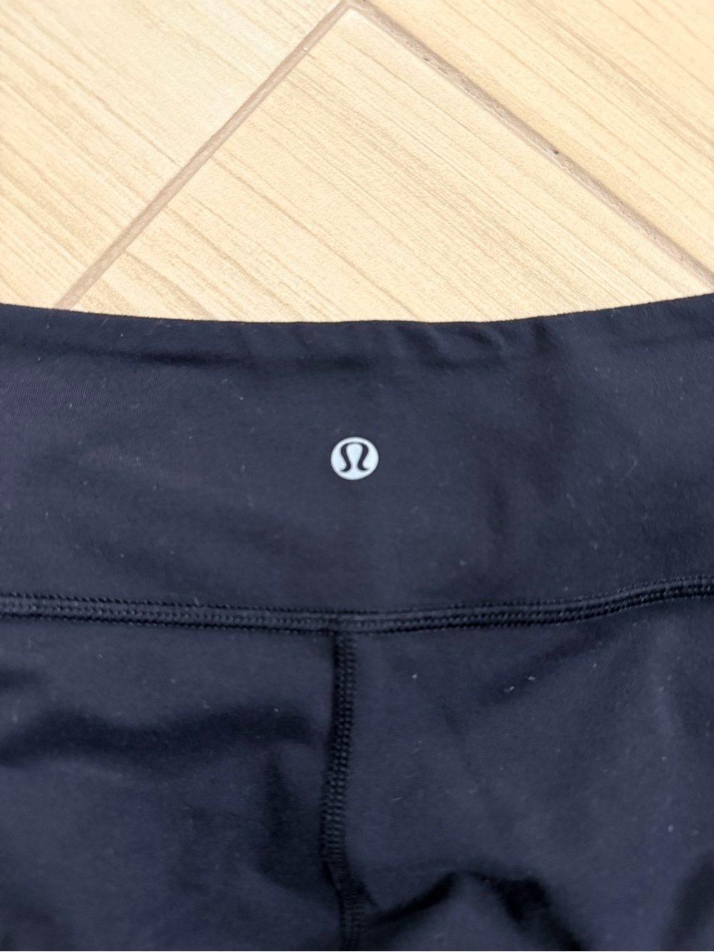 Lululemon Wunder Under Crop 21 High Rise Black Leggings Size 6 Womens - Picture 2 of 3